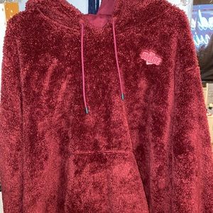 NIKE fluffy hoodie